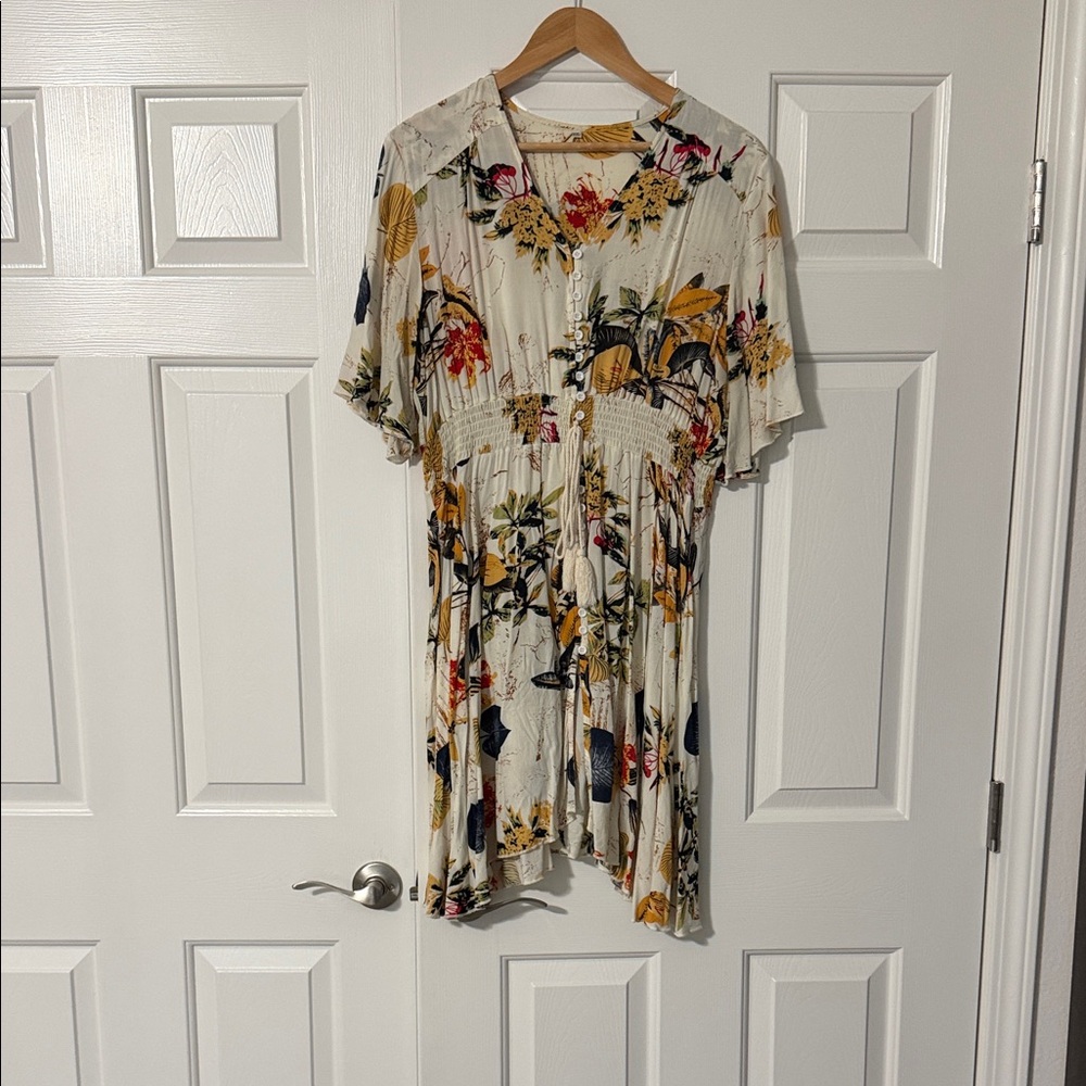 Floral Print Women's Dress Mini